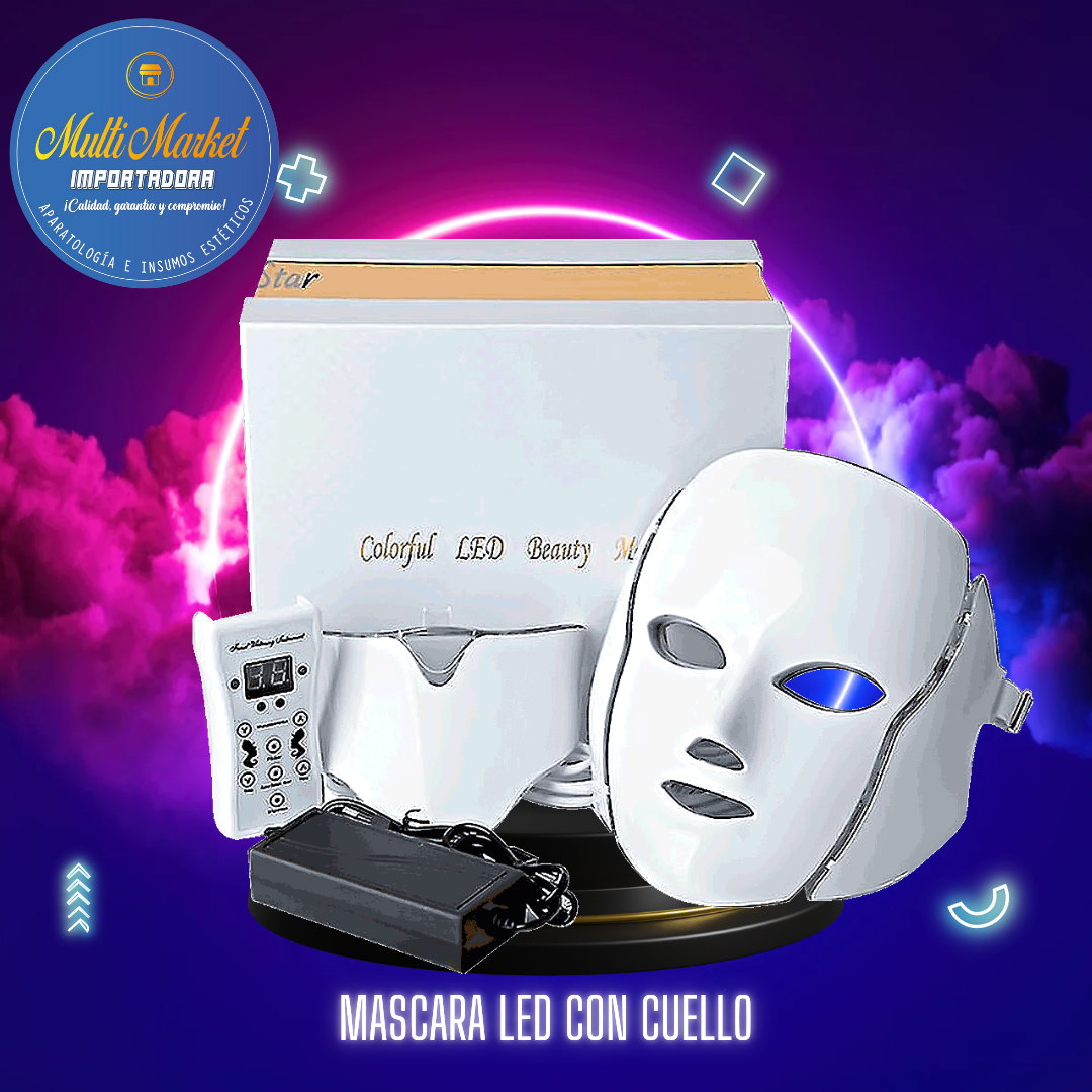 MÁSCARA LED + CUELLO