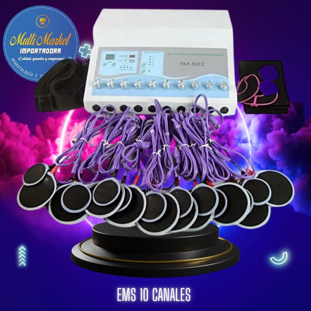 ELECTROESTIMULACIÓN EMS 10 Entradas