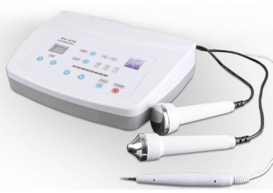 ULTRASONIDO 1-3mhz DE 2 CABEZALES + CAUTERIZADOR MESA