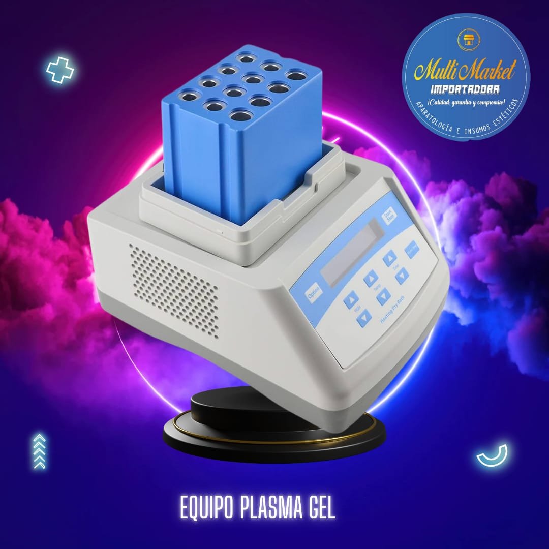 MÁQUINA PARA PLASMA GEL DE 4TA Y STA GENERACIÓN