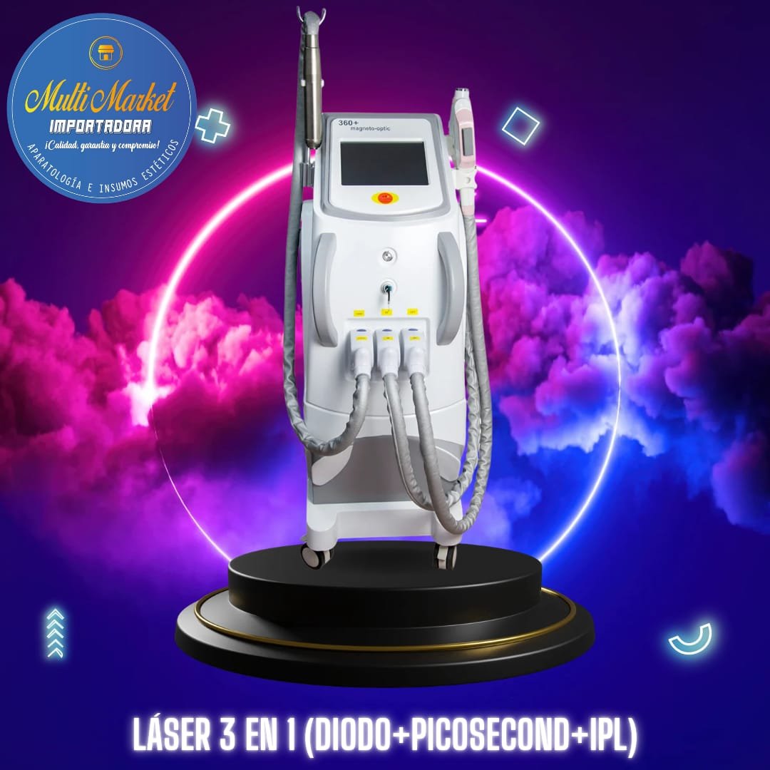 EQUIPO LASER IPL 3 EN 1