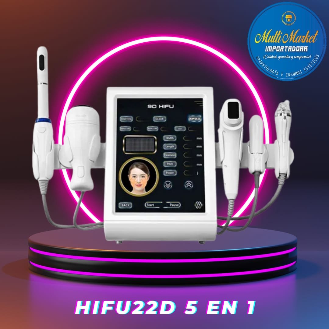 HIFU 22D MULTIFUNCIONAL 5 EN 1