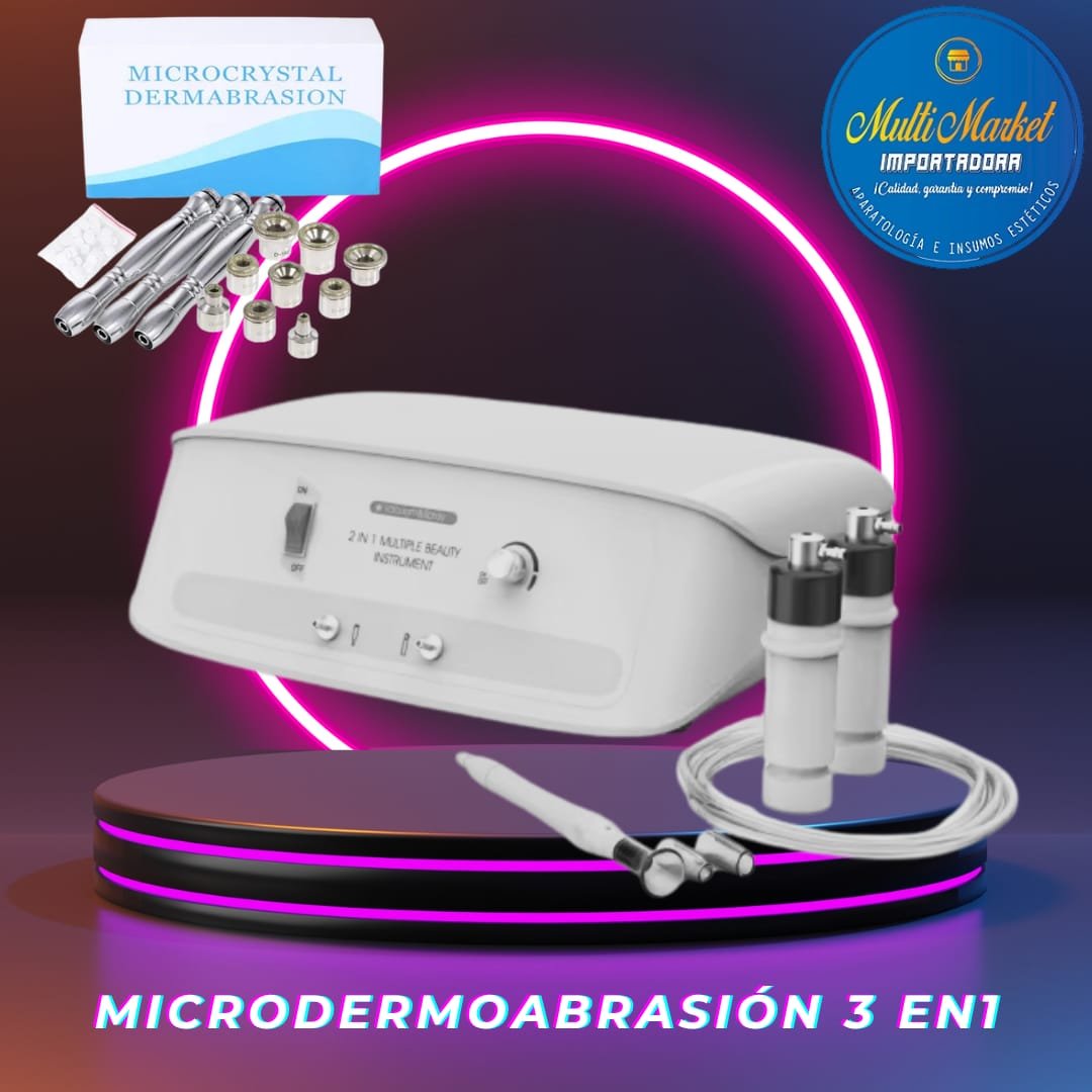 DIAMOND PROFESIONAL 3 en 1 MICRODERMOABRASION